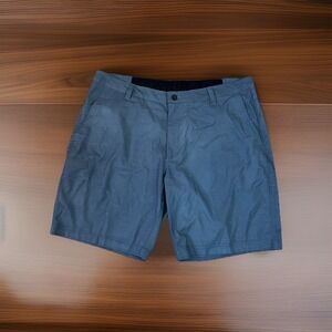 Hawke‎ & Co. Mens Stretch Woven Short Light Heather Grey. Size 38W